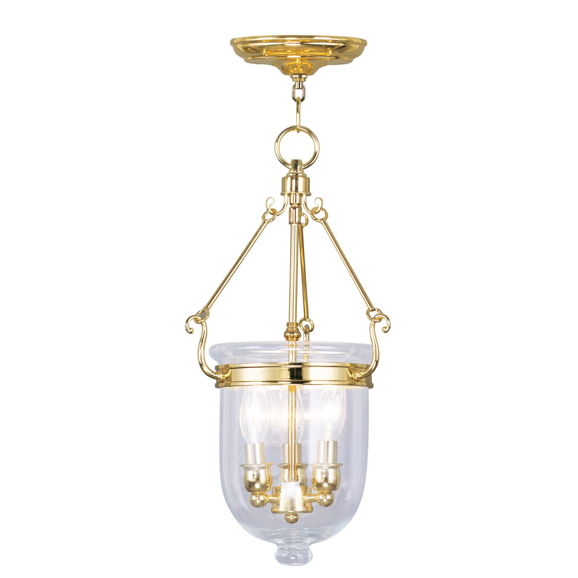Jefferson 10 Inch Cage Pendant by Livex Lighting
